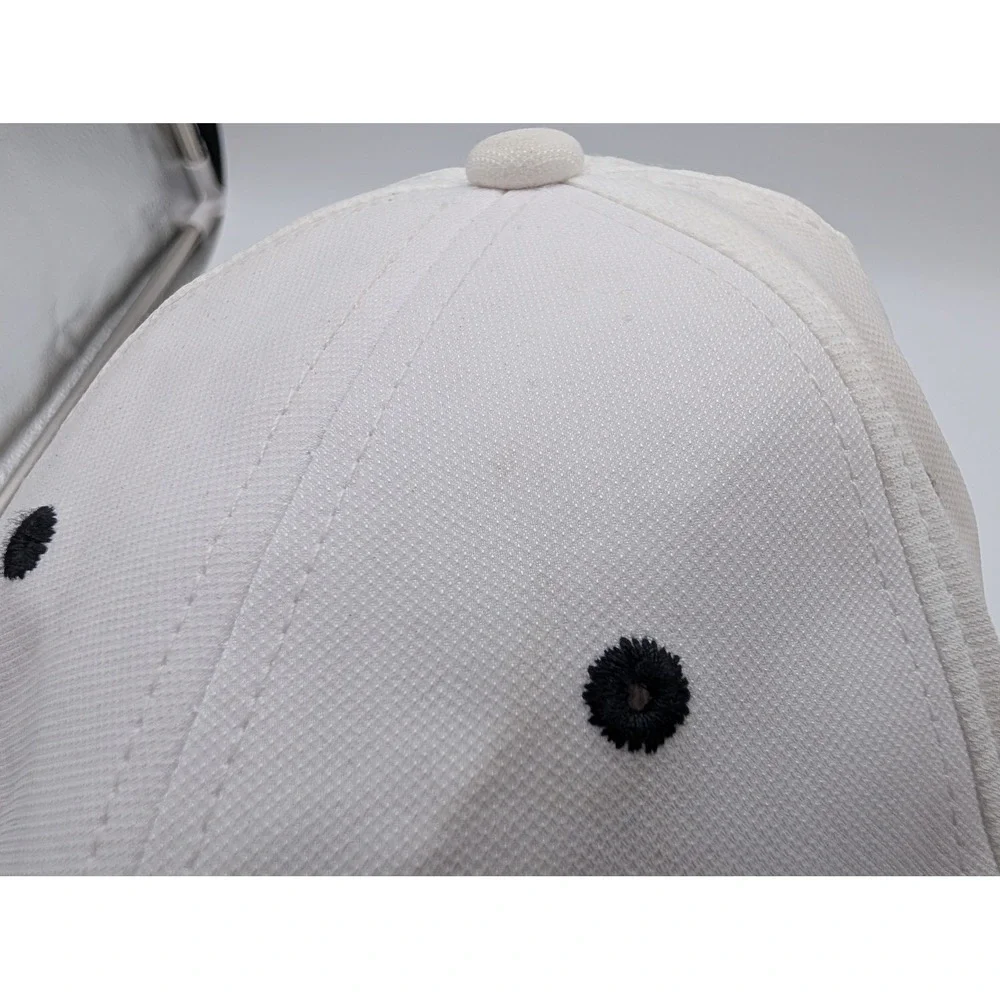 Jordan Brand Dri-FIT White Black Jumpman Adjustable Baseball Hat 642095-100